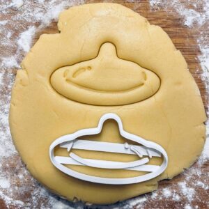 Black Condom Cookie Cutter Genitalia Biscuit Cutter Sexual Reproductive Body Cookie Stamp for Bachelorette Stag Party Vulva Penis Vagina Pastry Fondant Dough Tool