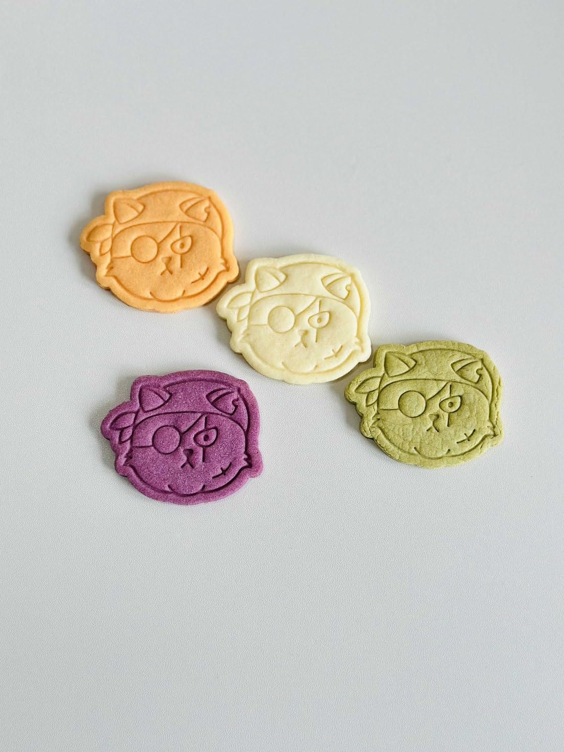 Black Pirate Cat Cookie Cutter Adventure Pirate Kitty Cookie Cutter Stamp Set COOKIE Pirate Cat Baking Tool Fondant Mold for Cookies Cake Decorating Kids Party Favor Home Use India - Image 3