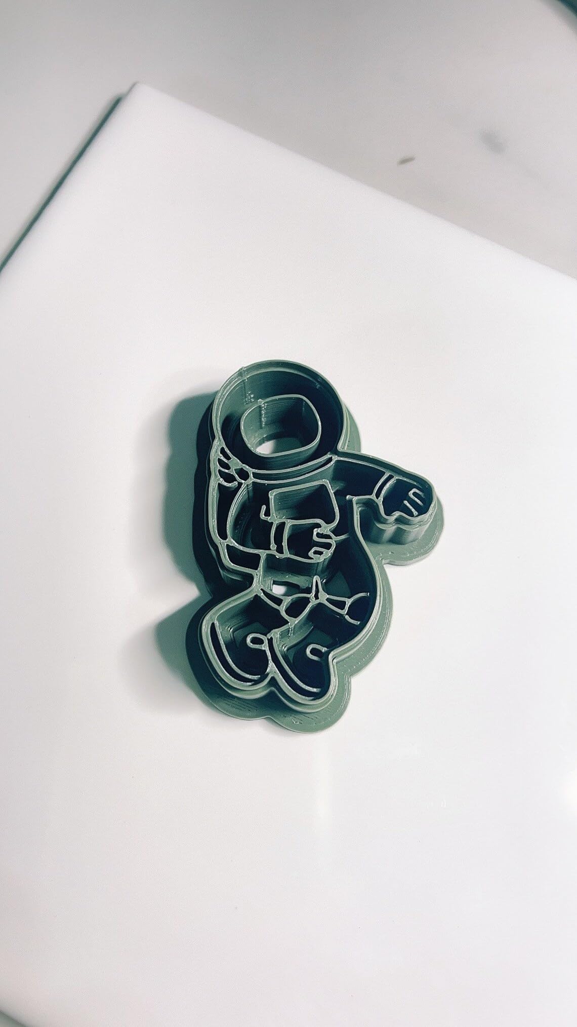 Astronaut Polymer Clay Earring Cutter India Cookie Hand Clay Cutter Mold Tool for Jewelry Making Biscuit Fondant Cutter DIY Crafts Space Theme Accessories for Creative Projects - Image 4