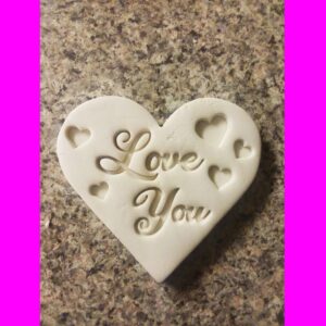 Black Love You Heart Cookie Cutter Cookie India Valentine Anniversary Wedding Biscuit Cutter for Romantic Baking Love Theme Treats Engagement Party Snacks Sweet Gift Desserts and Craft
