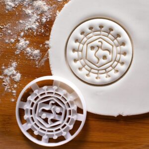 Adenovirus Cookie Cutter Featuring Adenoviridae Virus Design 2 Ideal for Microbiology Science-Themed Baking Perfect for Microbiologists Laboratory Research and Educational Uses (ONLY DESIGN 2)