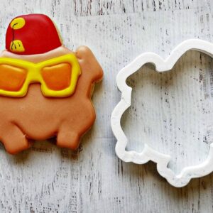Turkey Head Cookie Cookie Cutter for Thanksgiving, Holiday Baking, Fall-Themed Parties, Suitable Size, Made in India