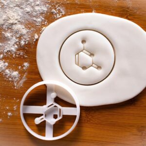 ATCG Thymine Cookie Cutter Design 2 for Nucleobase Molecular Biology DNA Genetics Biscuit Cutter Medical Science Microbiology Chemistry Educational Baking Tool Science Events (ONLY DESIGN 2)