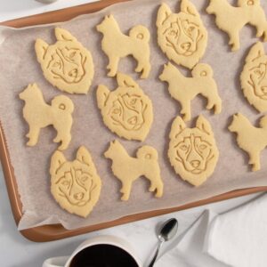 Husky Face and Body Cookie Cutter