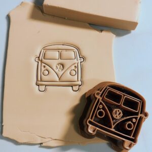 Van Polymer Clay Earring Cutter India Cookie Mold Tool Fall Theme Clay Cutter Tool for Jewelry Making Biscuit Fondant Cutter DIY Crafts Vehicle Accessories for Seasonal Creative
