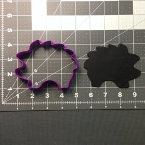 Black Hedgehog 101 Cookie Cutter Cookie Shape for Animal Theme Cookies Biscuits Fondant CraftsParty Baking Tool for Kids Birthday Decorations Cute Forest Wildlife Cookie Mold