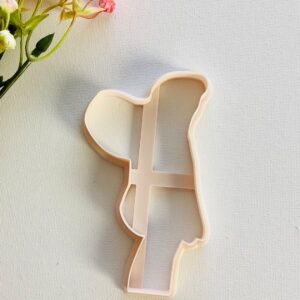 Flower Girl Cookie Cutter for St Patricks Day Clay Crafts Large Polymer Clay Cutter for Fondant Biscuit Dough Spring Cookie Decoration Floral Theme DIY Jewelry and Baking Projects