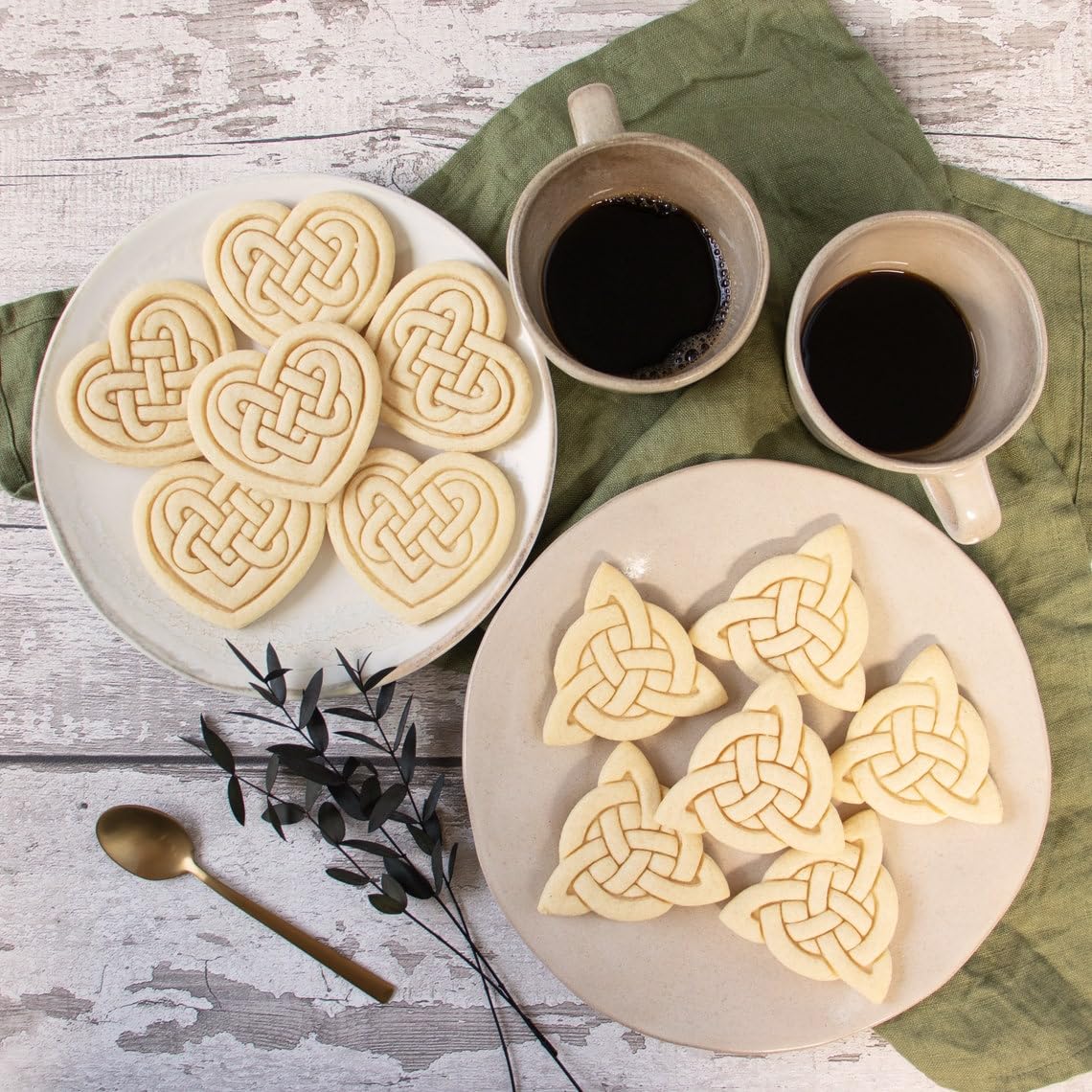 Triquetra Celtic Knot Cookie Cookie Cutter for Biscuits Insular Art Love Symbol Celtic Heritage Gaelic Pagan Good Luck Design Perfect Cultural Celebrations, Baking, Crafting,(ONLY Triquetra) - Image 6