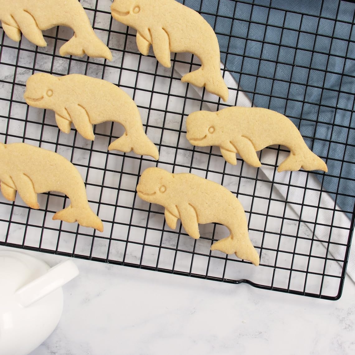 Beluga Whale Cookie Cutter | Arctic Animal Biscuit Cutter for Fondant, Clay, and Conservation-Themed Baking � Ideal for Sea, Cetacean, and Melonhead Designs - Image 4