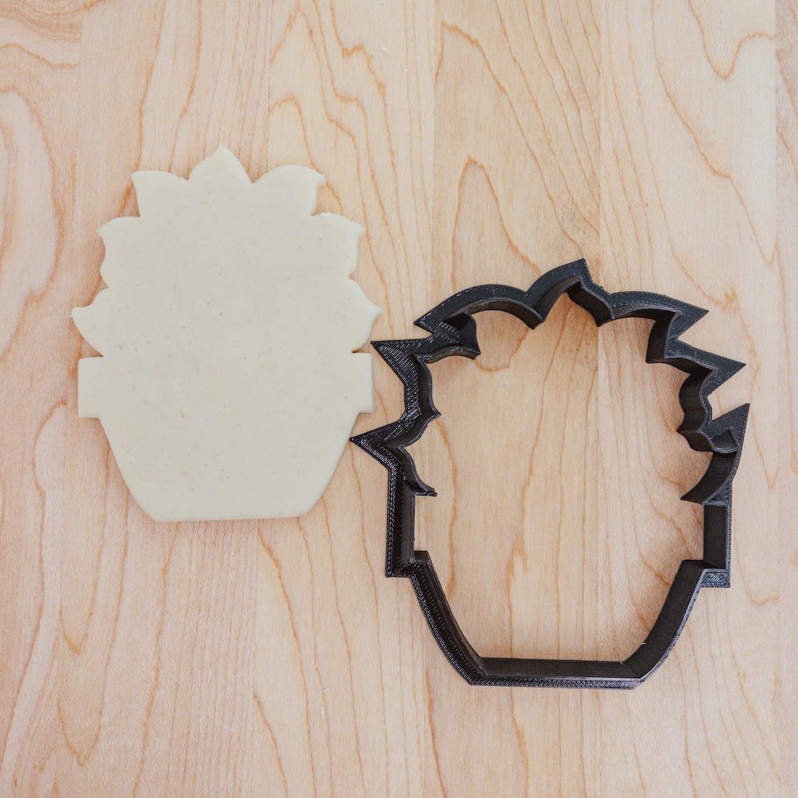 Succulent Cactus Plant Lover Plant Mom Cookie Cutter Set India Cookie Mold with 4 Unique Shapes for Baking Fondant Clay Decorations Perfect for Gardeners and Plant Enthusiast Gifts - Image 8