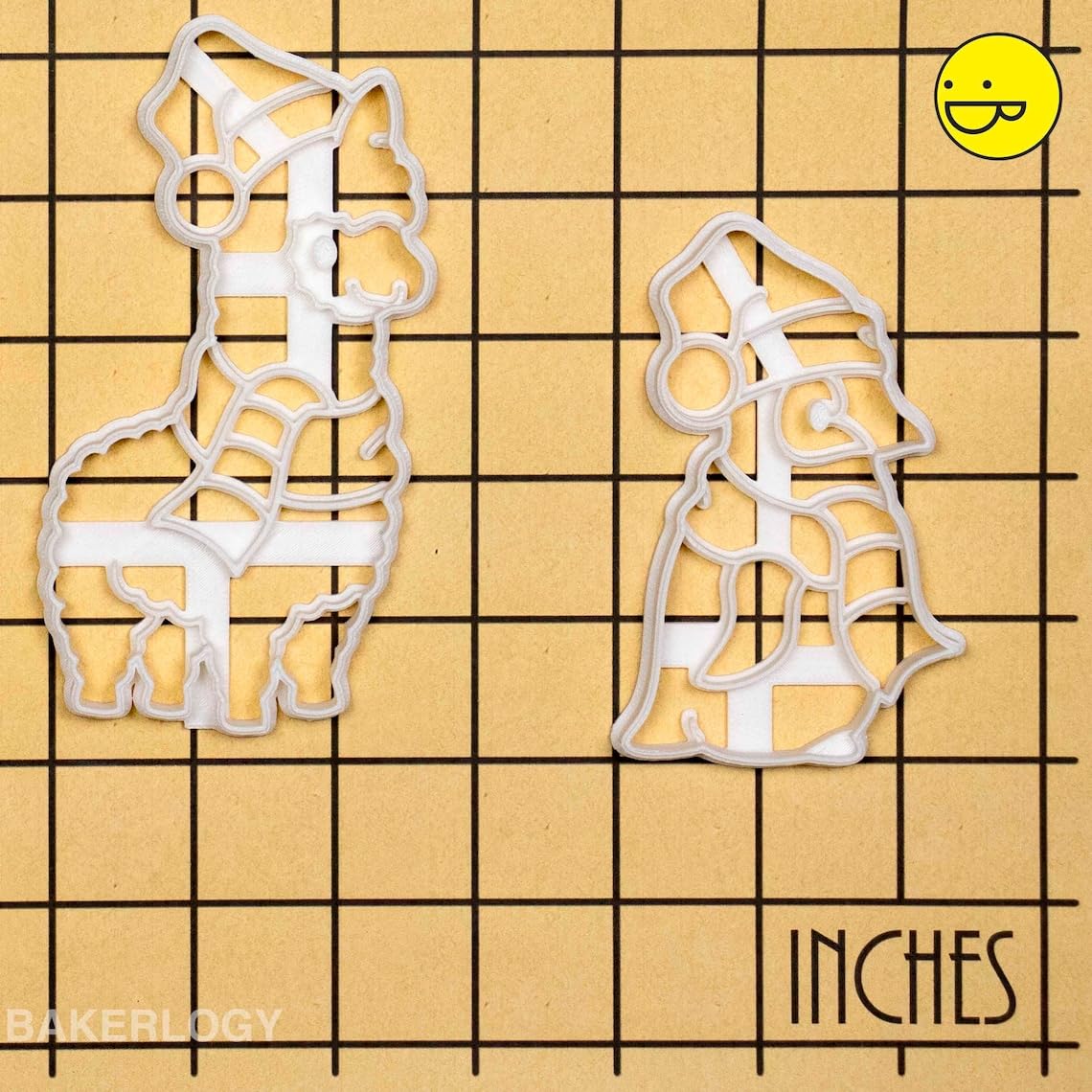 Holiday Alpaca Cookie Cutter - Festive Farm Animal Shape for Christmas Winter Parties - Image 4