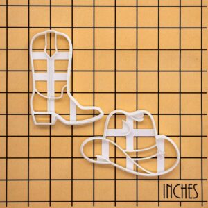 Cowboy Boot and Cowboy Hat Cookie Cutter