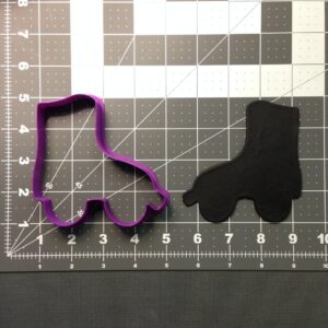 Roller Skate 101 Cookie Cutter for Making Shortbread Biscuits Fondant Clay Crafts Cake Toppers Skating Party Supplies DIY Crafts School Events Kids Activities Retro Theme Baking