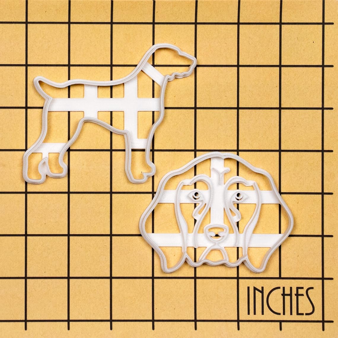 German Shorthaired Pointer body cookie cutter for biscuit fondant clay baking shaped like GSP standing dog ideal pet lovers dog trainers kennel event vet clinic gifts animal themed (ONLY BODY) - Image 6