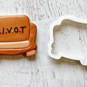 Cookie Couch Cookie Cutter for Home Decor, Living Room Theme, Biscuit, Fondant, Sugar Craft, Clay Modeling, Cupcake Decoration, Party Crafts and Treats, Made in India