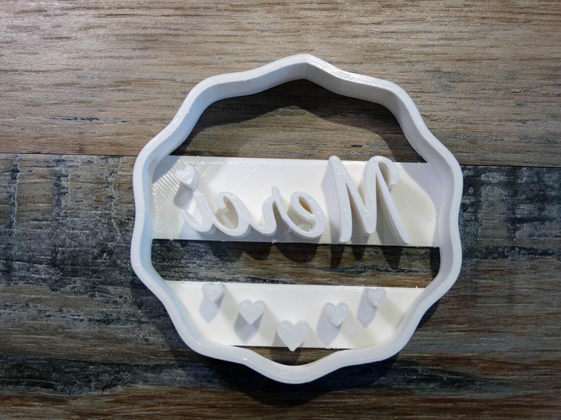 Thank you message cookie cutter India cookie for making sand biscuits pastry sugar paste fondant stamping cake decoration baking tool for homemade desserts and ELACE bakery treats - Image 3