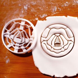 Laryngoscopic View Cookie Cutter Anatomical Baking Medical Students ENT Specialists Anesthesiologists Biscuit Cutter Educational Tool Detailed Anatomy Study Aid Creative (ONLY LARYGOSCOPIC)
