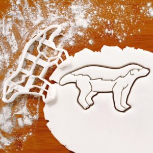 Honey Badger Cookie Cookie Cutter Biscuit Fondant Craft Clay Cheese Dough Sugarpaste Sugarcraft Baking ToolTheme Baby Shower Birthday Party Animal Wildlife India