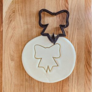 Bow Outline Cookie Cutter Cookie for Fondant, Clay Crafting, Decorative Baking, Party Treats, Gift Wrapping Inspired Cookies, and Creative Celebrations in India