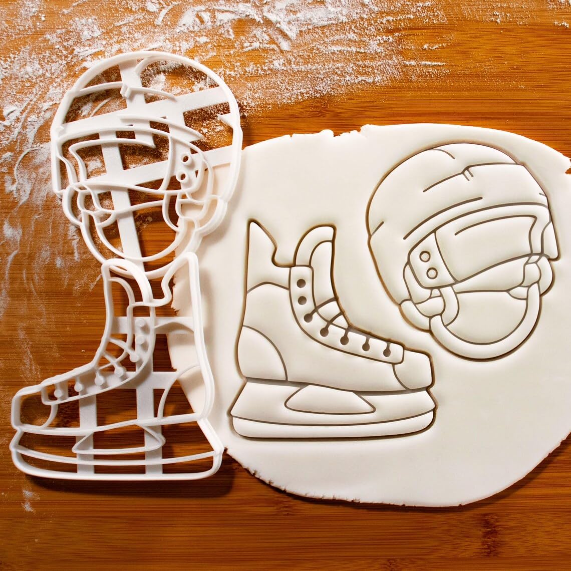 Ice Hockey Skate Cookie Cookie Cutter for Biscuits Sports Themed Baking Slapshot Treats Design for Players Fans Coaches Winter Games Parties Ice Rink Events Athletic Celebration (ONLY Skate) - Image 2