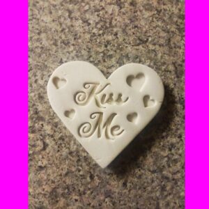 Kiss Me Heart Shaped Cookie Cookie Cutter Made in India for Valentines Day Anniversary Wedding Celebrations Baking Tool for Romantic Homemade Treats and Edible Gifts