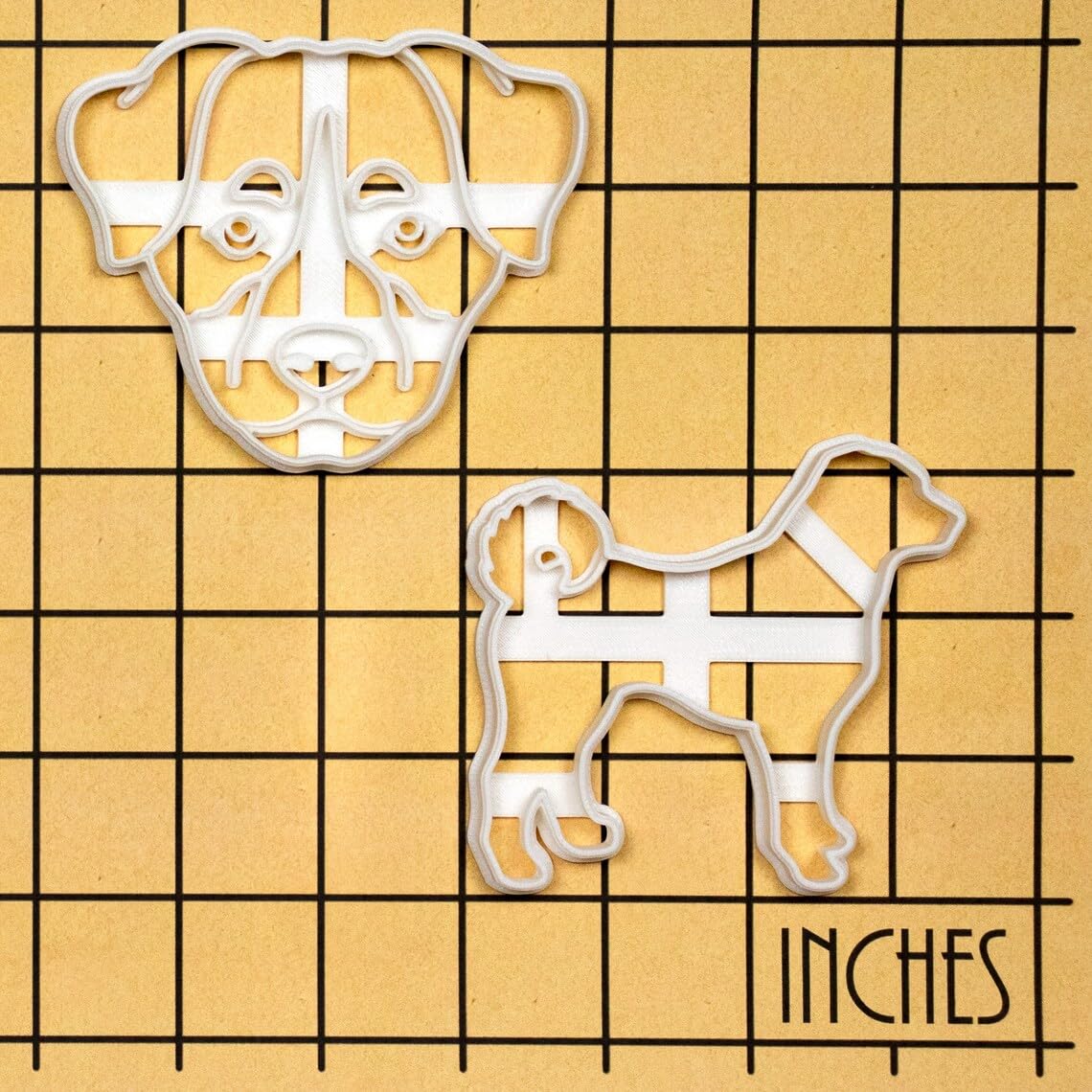Appenzeller Sennenhunde Face Cookie Cutter for Dog Treats Pet Adoption Baking Mountain Dog Breed Swiss Alps Theme Party Animal Biscuit Mold Veterinary Gift for Dog Lovers Events (ONLY FACE) - Image 3