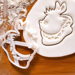 White Rabbit Cookie Cookie Cutter Biscuits Alice in Wonderland Themed Tea Party Baking Mold Classic Storybook Character Design Perfect Kids Parties and Themed Celebrations (ONLY WHITE RABBIT)