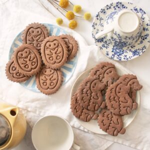 Headgehog side & headgehog profile cookie cutter