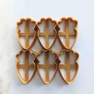 Carrot Shape Cookie Cutter for Clay and Fondant Multi Cut Carrot Cutter for Polymer Clay Jewelry Making Spring Easter Crafting Vegetable Theme Large Cutter Tool for Baking and DIY