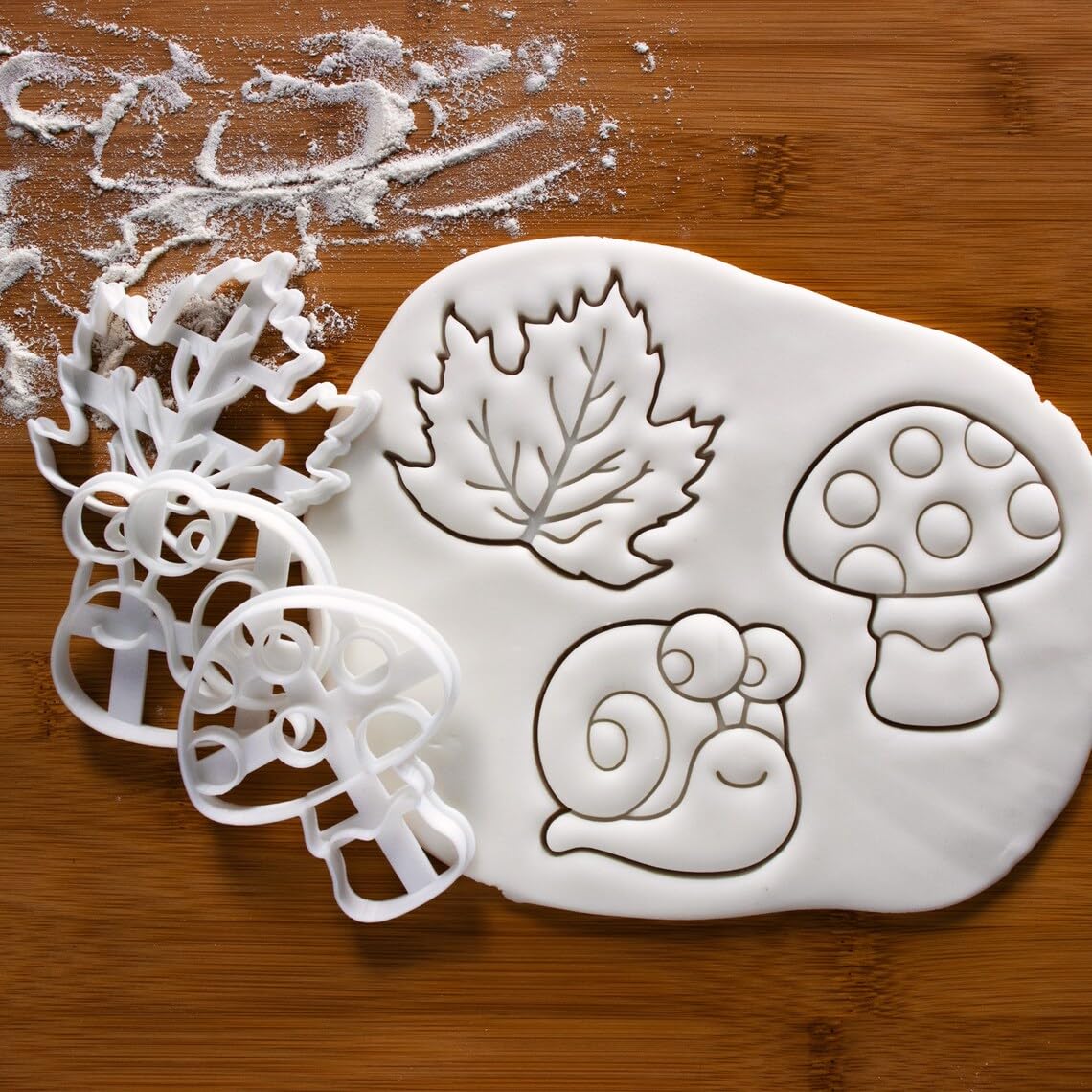Mushroom Cookie Cutter Cookie for Forest and Garden Theme Baking Cute Pet Inspired Kids Birthday Party Biscuit Cutters Perfect for Nature and Fairy Tale Treats in India (ONLY Mushroom) - Image 3