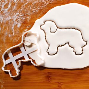 Old English Sheepdog Body Cookie Cutter for Dog Themed Baking Shaggy Bobtail Puppy Shaped Biscuits for Pet Birthdays Animal Lover Parties Kids Crafts Rescue Events Dog Treat Making (ONLY BODY)