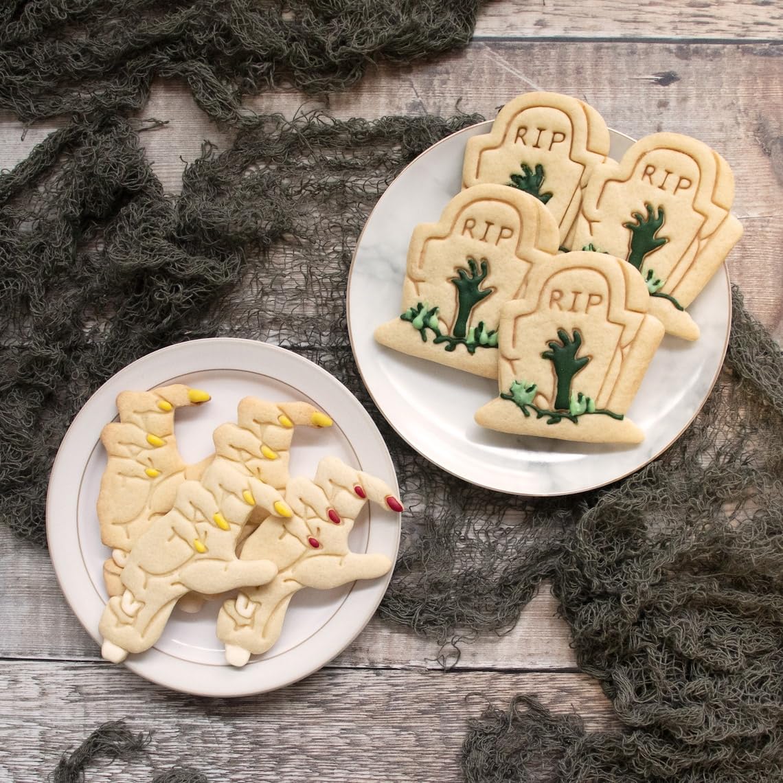 Zombie Hand Cookie Cutter Cookie Halloween Party Treats Baking Fondant Clay Cheese Cutters Perfect Spooky Zombie Snacks Themed Celebration Baking SuppliesThis Zombie Hand (ONLY Zombie Hand) - Image 4