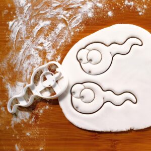 Sperm Cookie Cutter - Fun and Unique Shaped Cookies for Fertility, Conception, and Reproductive Health Awareness - Perfect for Special Events, Donor Count, and Human Reproduction Themes.