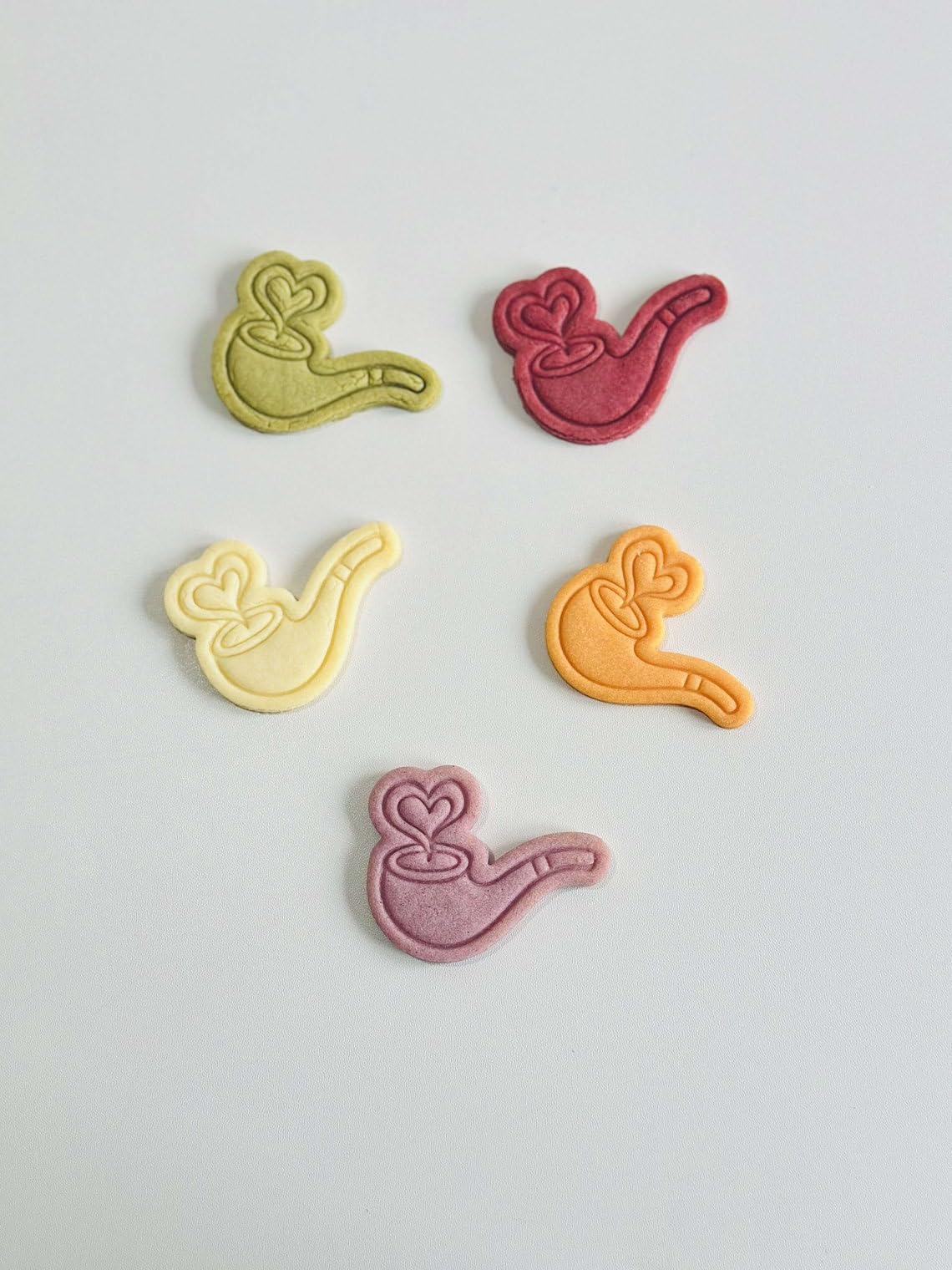 Pipe Cookie Cutter Black cookie, Smoking Pipe Cookie Cutter Stamp Set, Father�s Day Cookie Cutter, Suitable Size Cookie and Fondant Mold, Creative Baking Tool for Dad Gifts - Image 4
