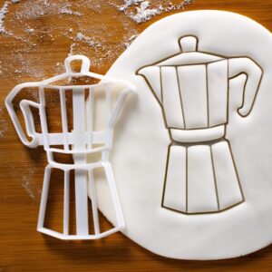 Coffee Machine Cookie Cutter for Baking | Machine Biscuit Cutter | Caf�-Themed Baking Tool | Perfect Coffee Lovers, and Caf� Parties | Unique Coffee Machine Mold (COFFEE MACHINE ONLY)