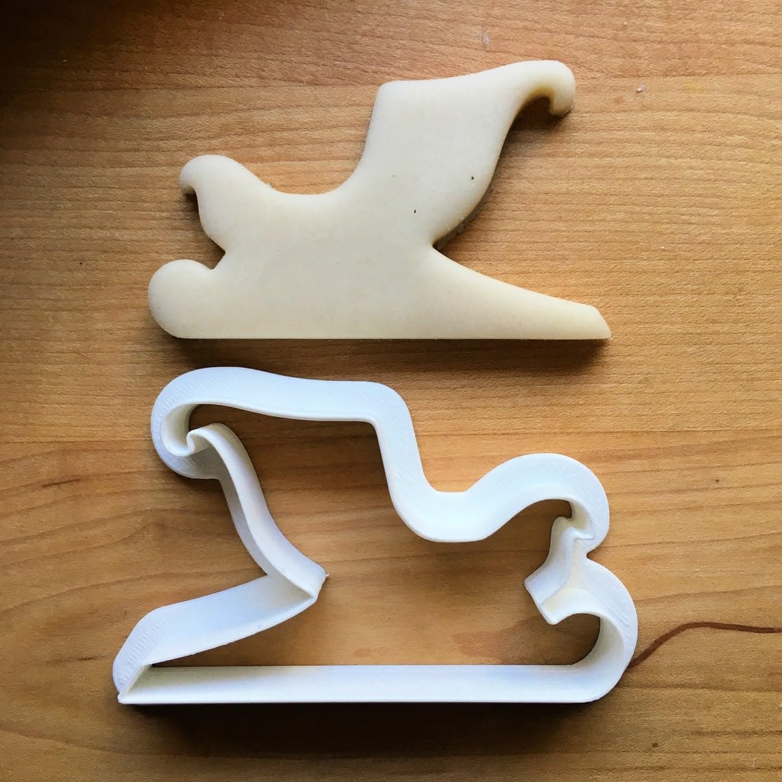 Cookie Sleigh Cookie Cutter Suitable Size Made in India for Christmas Holiday Baking Fondant Crafts Winter Party Treats Reusable Food Safe Sleigh Shaped Mould for Snow and Holiday - Image 2