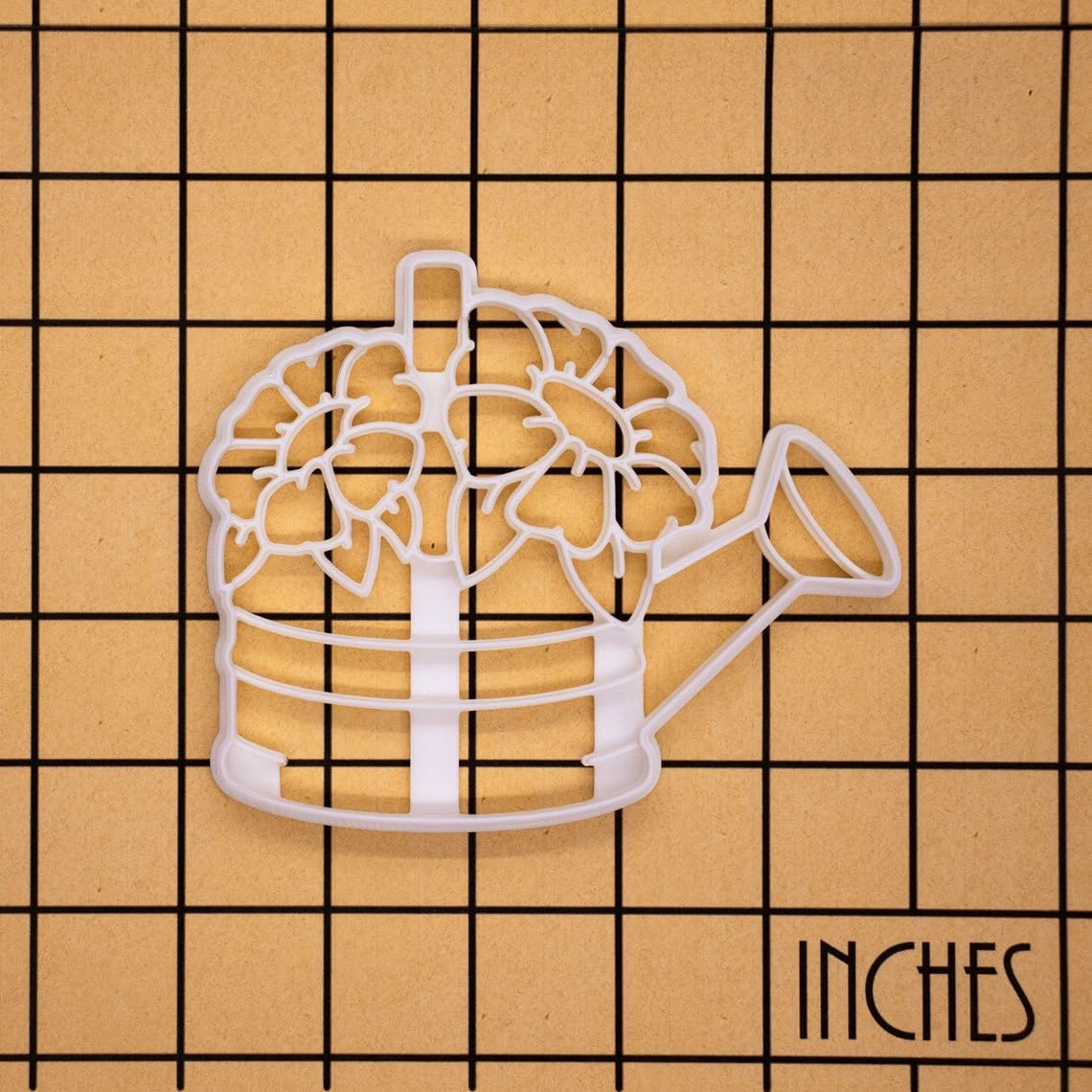 Watering Can with Flowers Cookie Cutter Gardening Theme Plant Cookie Mold for Garden Lover Spring Botany Baking Tools Gardening Accessories Planting Shape Flower Cookie Mold - Image 3