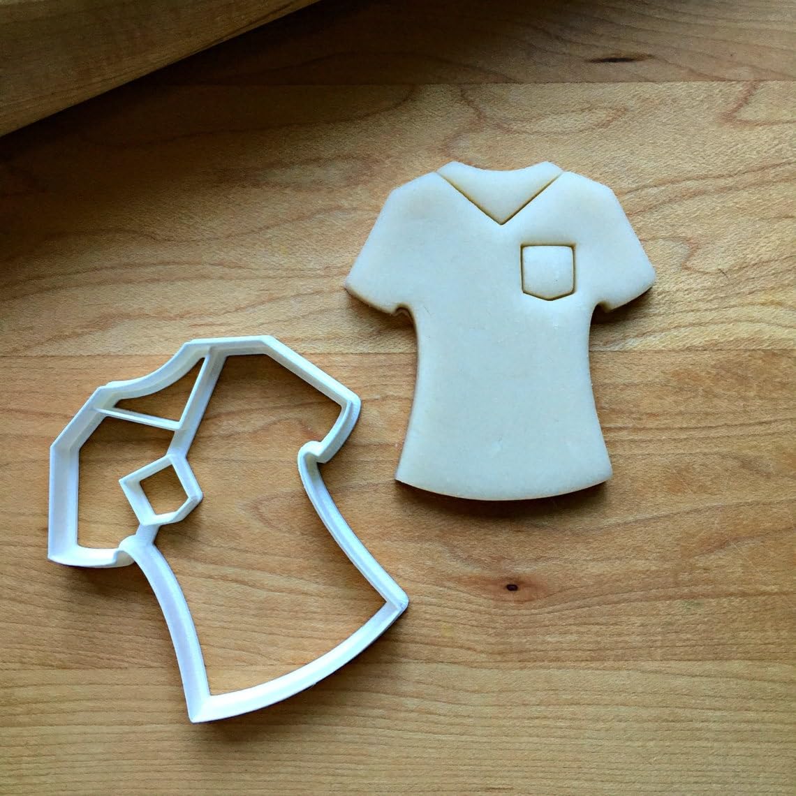 Cookie Scrub Top Nurse Cookie Cutter for Medical, Healthcare, Nurse Appreciation, Biscuit, Fondant, Sugar Craft, Clay Modeling, Cupcake Decoration, Public Service Crafts and Treats - Image 2
