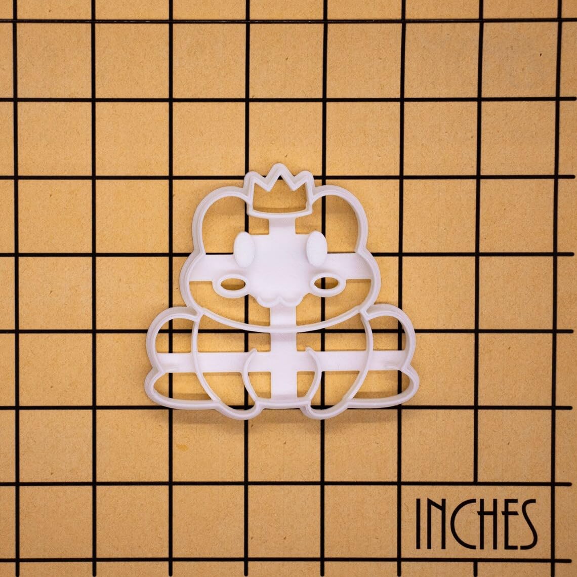 Cute Frog with Crown Cookie Cutter for Fairy Tale Garden Tea Party Baking Enchanting Edible Treats Frog Shaped Cookies Ideal for Themed Birthday Parties Kids Events and Creative Baking - Image 2