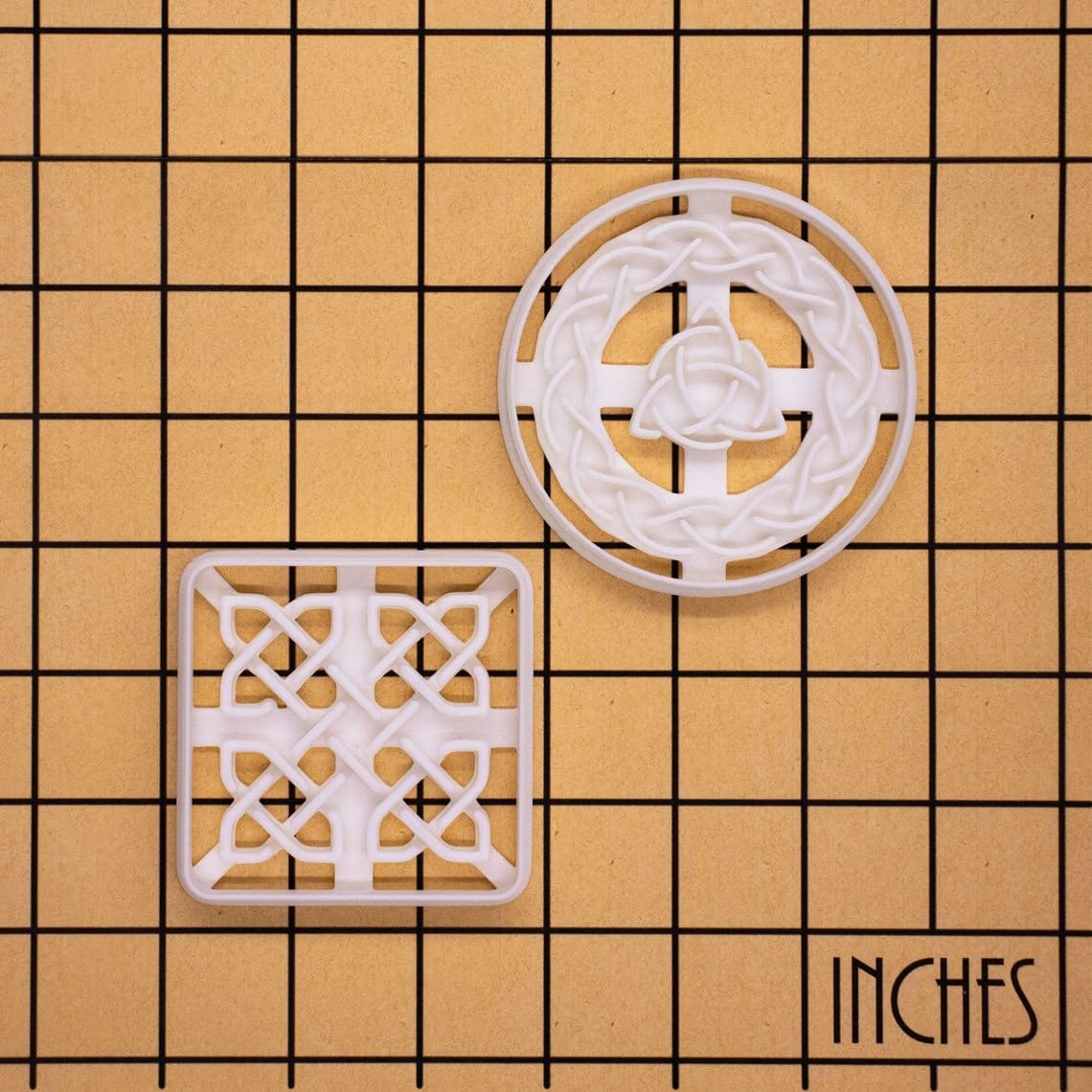 Celtic Circle Knot Cookie Cutter Biscuit Mold Symbolizing Protection Good Fortune Four Seasons Four Elements Earth Wind Fire Water Traditional Celtic Design for Baking Crafting (ONLY CIRCLE) - Image 3