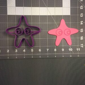 Black Starfish Cookie Cutter Cookie Shape for Baking Cookies Cake Decorating Biscuits Ocean Sea Beach Theme Party Dessert Mold for Kids Birthday School Events Crafts DIY Kitchen Use