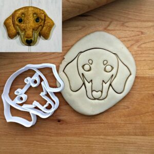 Cookie Dachshund Wiener Dog Cookie Cutter for Baking Biscuits Cake Fondant Decorations Suitable Size Durable Mold Dishwasher Safe Made in India for Dog Lovers, Pet Parties, and Craftin