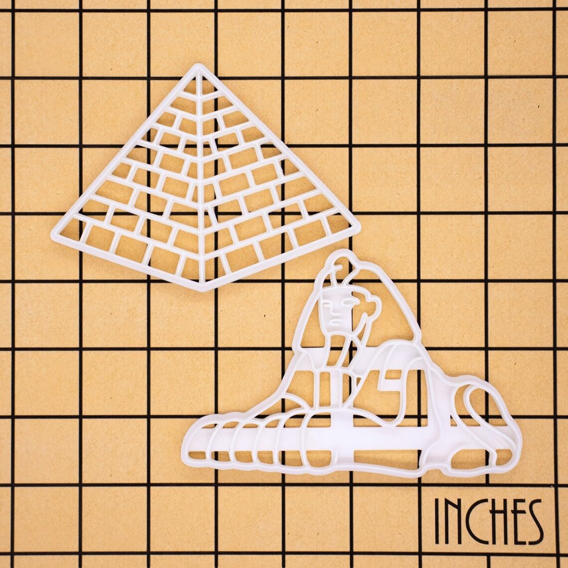 Great Sphinx of Giza Cookie Cutter Cookie Egyptian Monolith Statue Biscuit Cutter Ancient Egypt Pharaoh Khafre Lion Human Head Pyramid Themed Baking Tool India (ONLY Sphinx) - Image 5