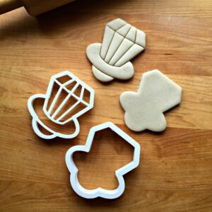 Set of 2 Ring Candy Cookie Cookie Cutters for Party Baking, Sweet Treat Cookie Shapes, Made in India, Ideal for Birthdays, Weddings, and Dessert Tables