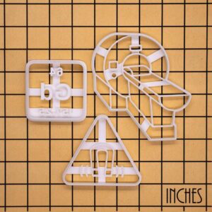 MRI Machine Periodic Gold Strong Magnet cookie cutter