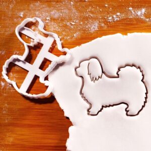 Pekingese Dog Body Cookie Cutter for Baking Biscuit Fondant Clay Crafts Dog Treat Mold for Pet Lovers Canine Breed Themed Birthday Gift Ideas and Veterinary Appreciation Use (ONLY BODY)