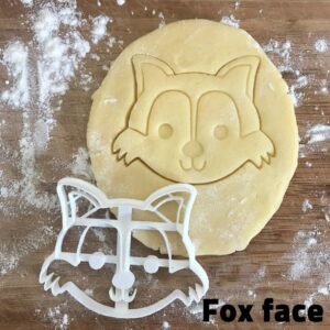 Black Fox Cookie Cutter cookie Animal Shape Baking Tool For Baby Shower Cookies Fondant Clay Crafts Animal Lover Gift For Mom Party Favors Wedding Favors Cookie Making Tool