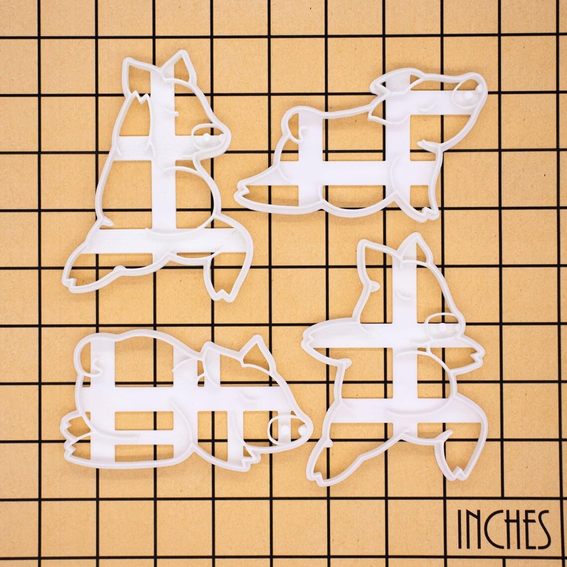 Yoga Pig Balasana Child Pose Cookie Cutter biscuit cutting fitness exercise themed baking tool ideal yoga lovers wellness lifestyle creative healthy cookies biscuit treats (ONLY BALASANA POSE) - Image 4