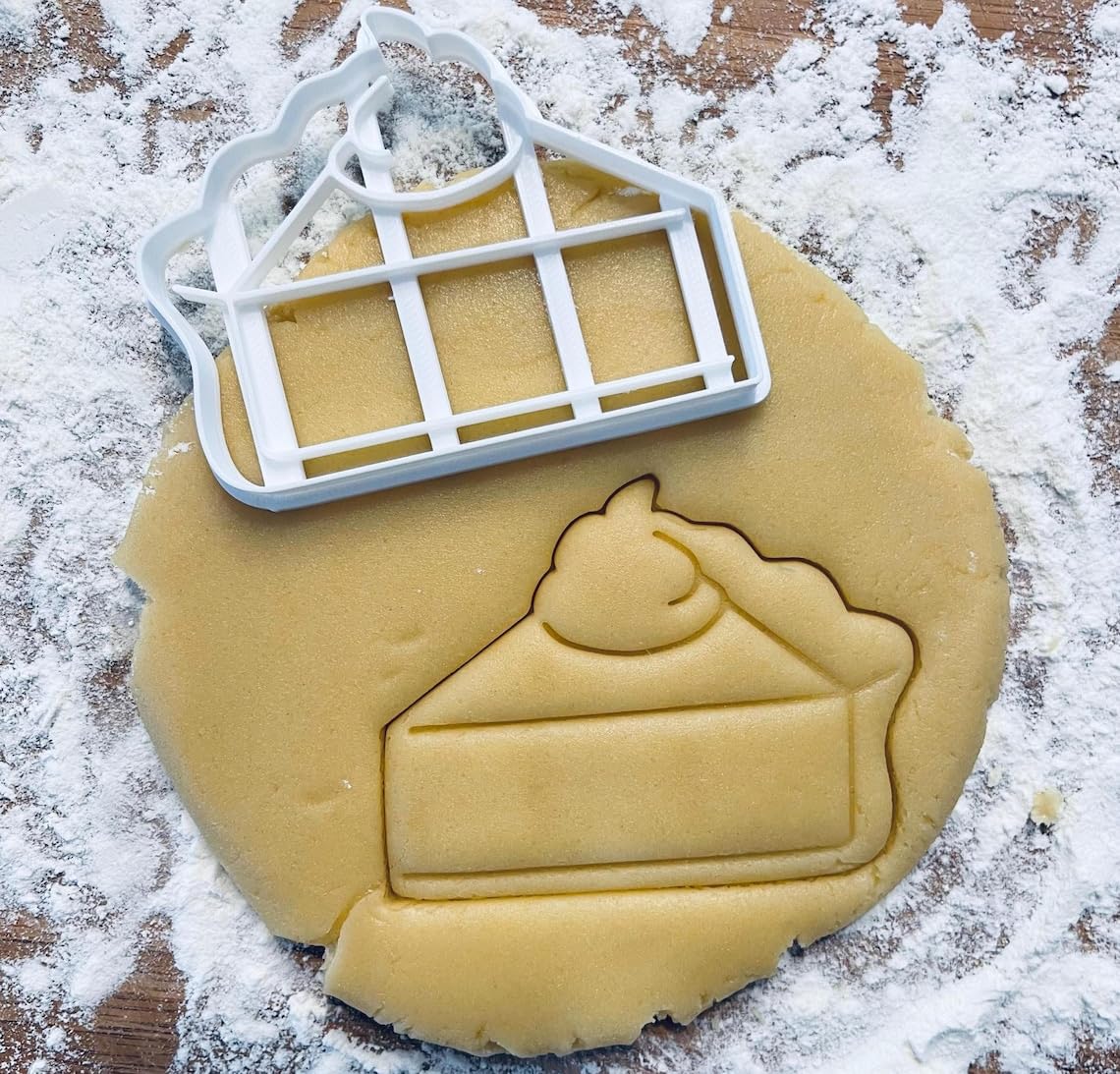 Black Pumpkin Pie Cookie Cutter Thanksgiving Cookies Autumn Fall Cinnamon Baking Sugar Cookie Fondant Clay Dough Pastry Biscuit Cookie Stamp Baking Tool - Image 2