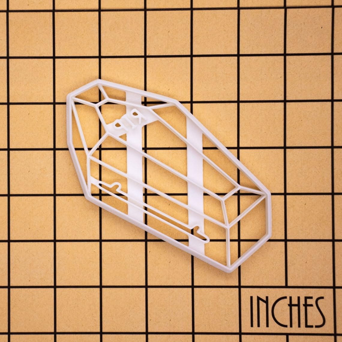 Coffin Cookie Cutter for Spooky Halloween Baking Haunted Party Treats Skeleton Shaped Cookie Mold Horror Theme Biscuit Cutter for Scary Snacks Witch Ghost Zombie Party Desserts - Image 2